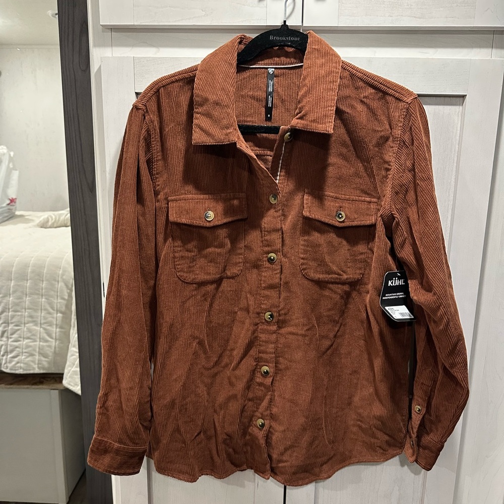 NWT Kuhl Tallula Corduroy Shirt Small - Picture 3 of 10